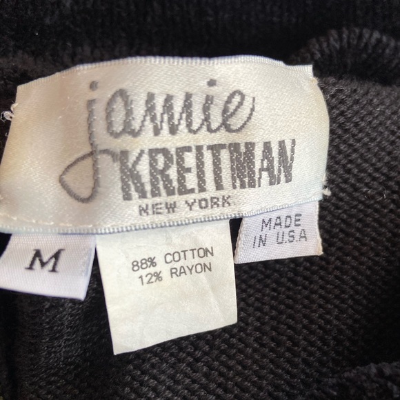🎰☑️ Jamie Kreitman Vintage Cotton Sweater Jacket - Picture 2 of 2